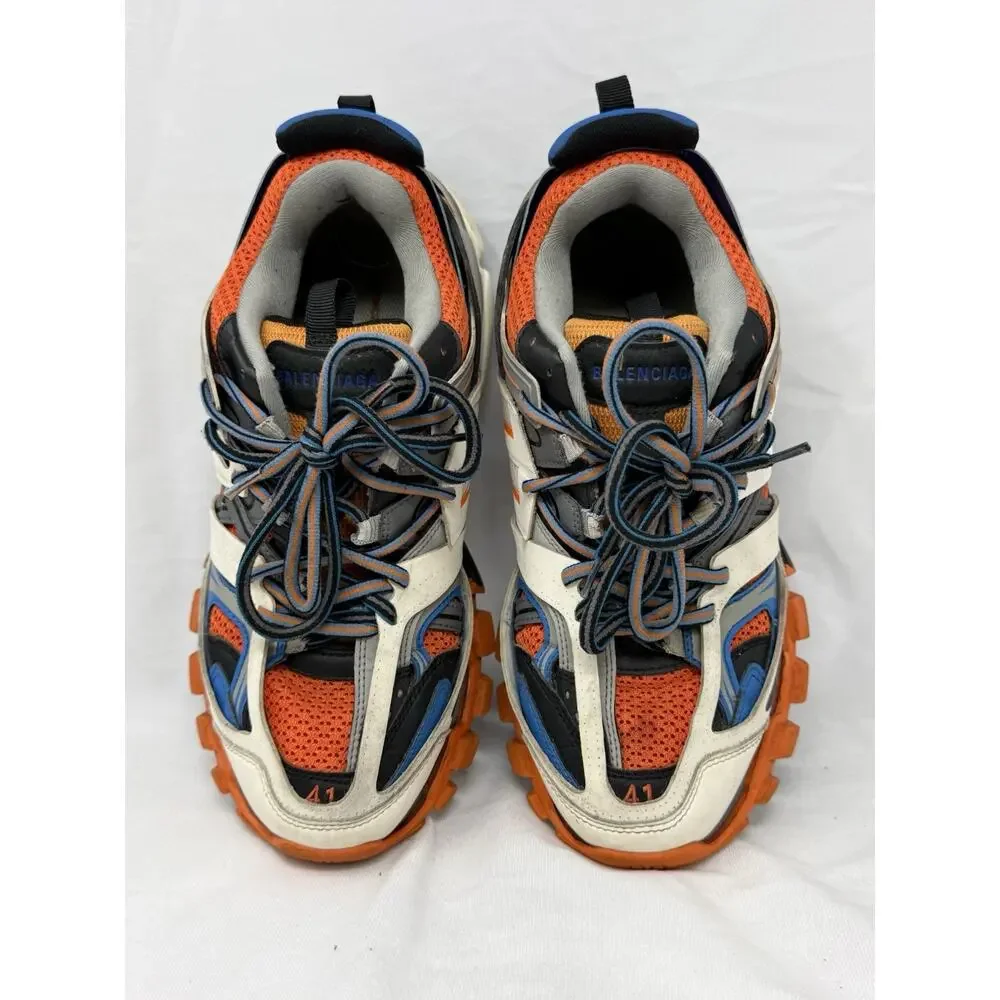 Balenciaga Track 542023W1GB17580 Men's EU 41 US 8 - Orange/Blue